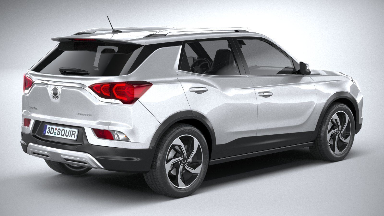 Ssangyong Korando 2020 3D model_17