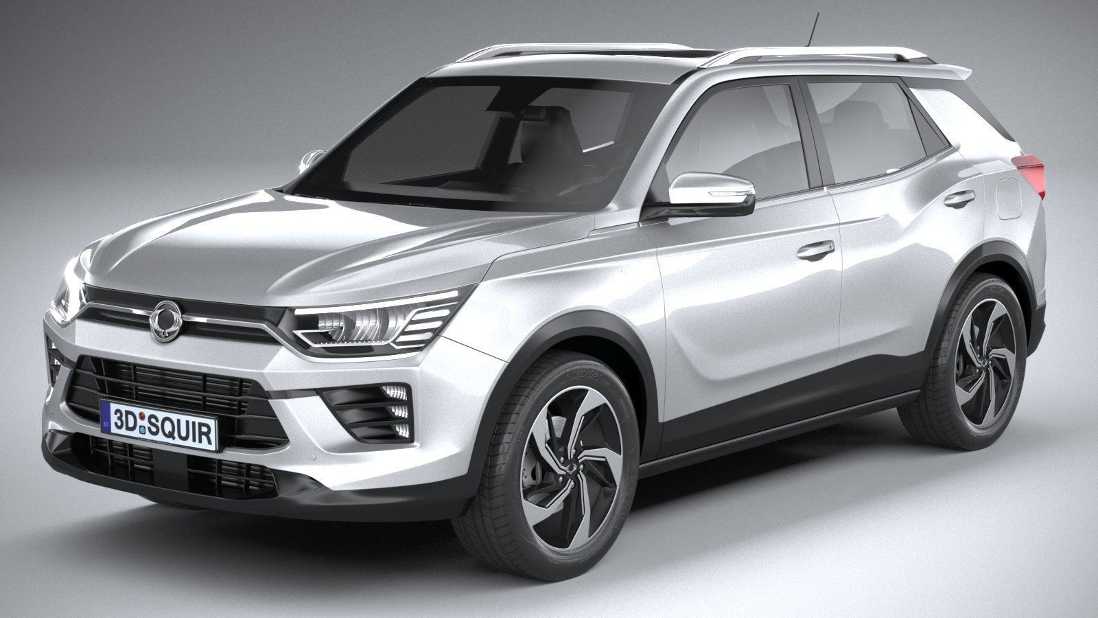 Ssangyong Korando 2020 3D model_1