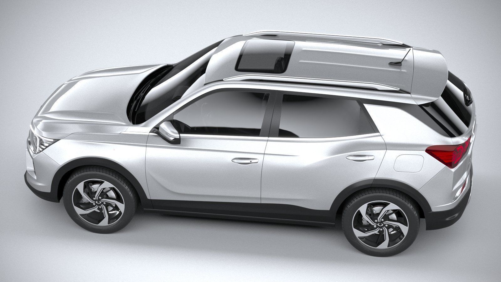Ssangyong Korando 2020 3D model_9