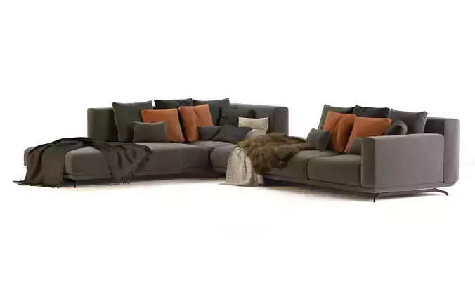 Dalton sofa by Ditre Italia 370x270 cm