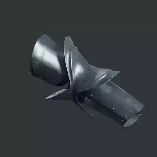 Medieval armor parts 002 - arm