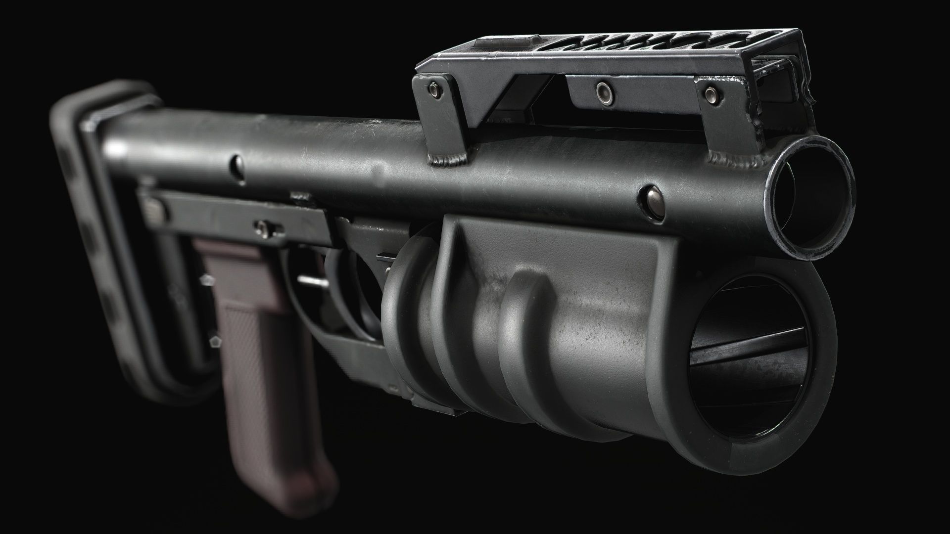 PBR Russian RGM-40 Kastet and GP-25 Grenades Low-poly 3D model_2