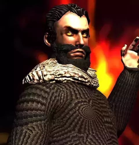 Rasputin man 3D model