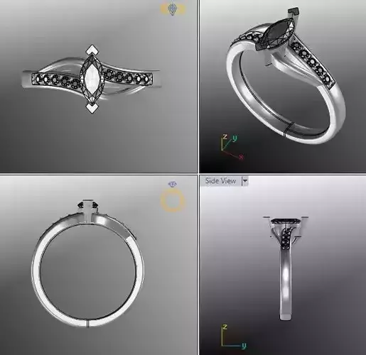 jewelery star wars engagement ring