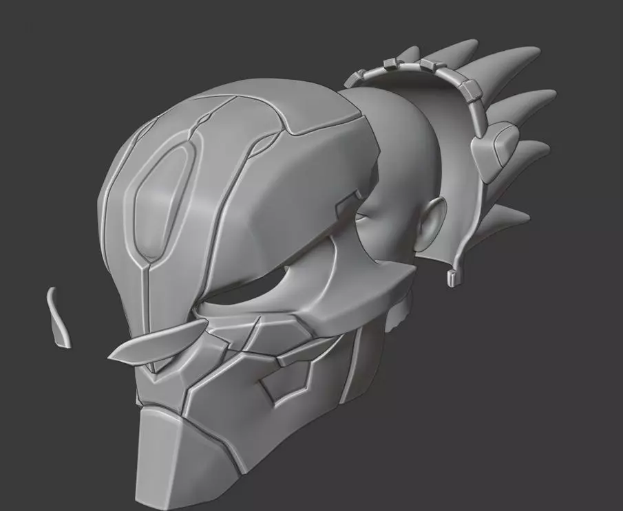 Helmet Strifer Darksiders 3D print model_0