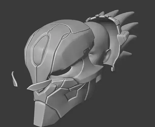 Helmet Strifer Darksiders 3D print model