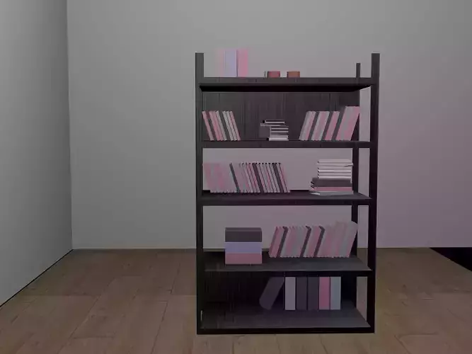 Wood Bookcase