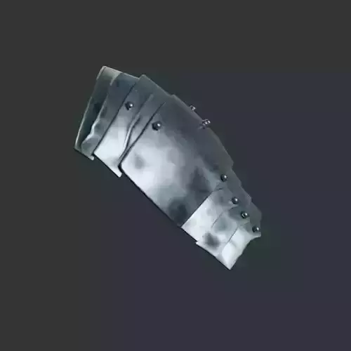 Medieval armor parts 002 - shoulder