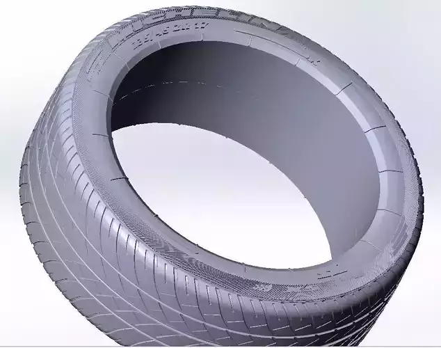  Michelin F1 tires 3D model