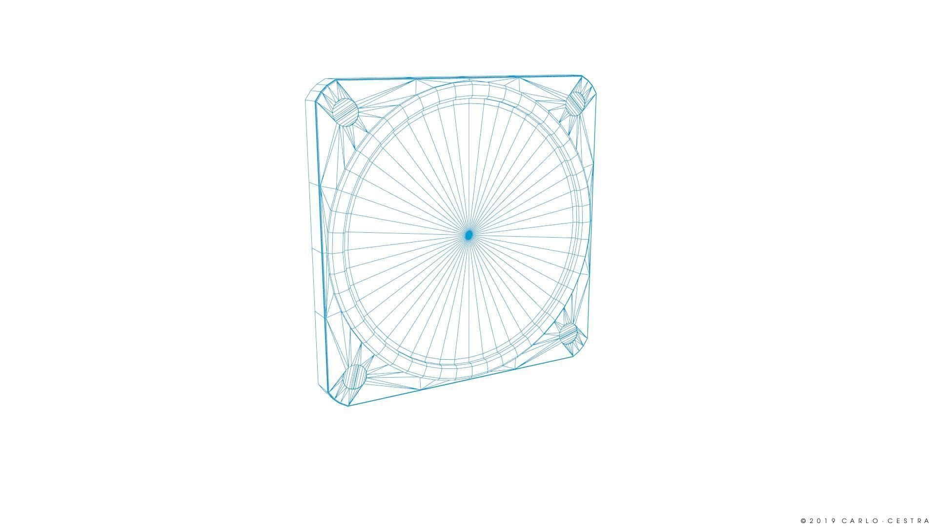 US SUCTION GAUGE Low-poly 3D model_16