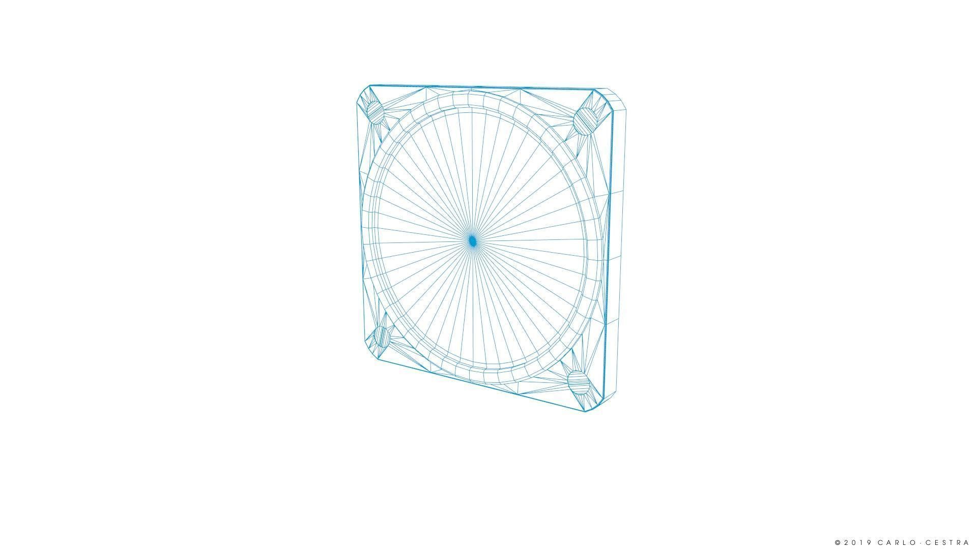 US SUCTION GAUGE Low-poly 3D model_15