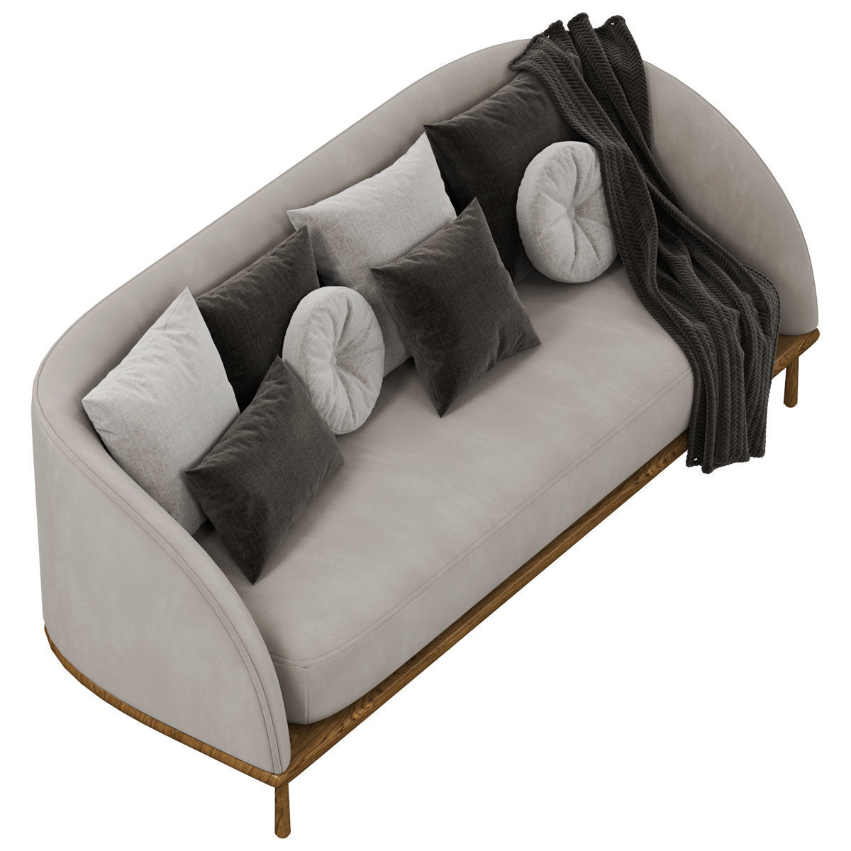 STELLAR WORKS ARC sofa 3D model_2