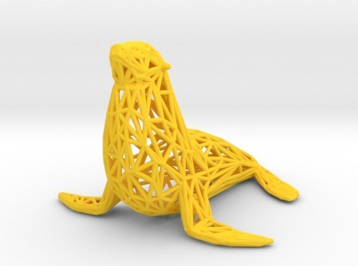 Sea Lion  3D print model_24