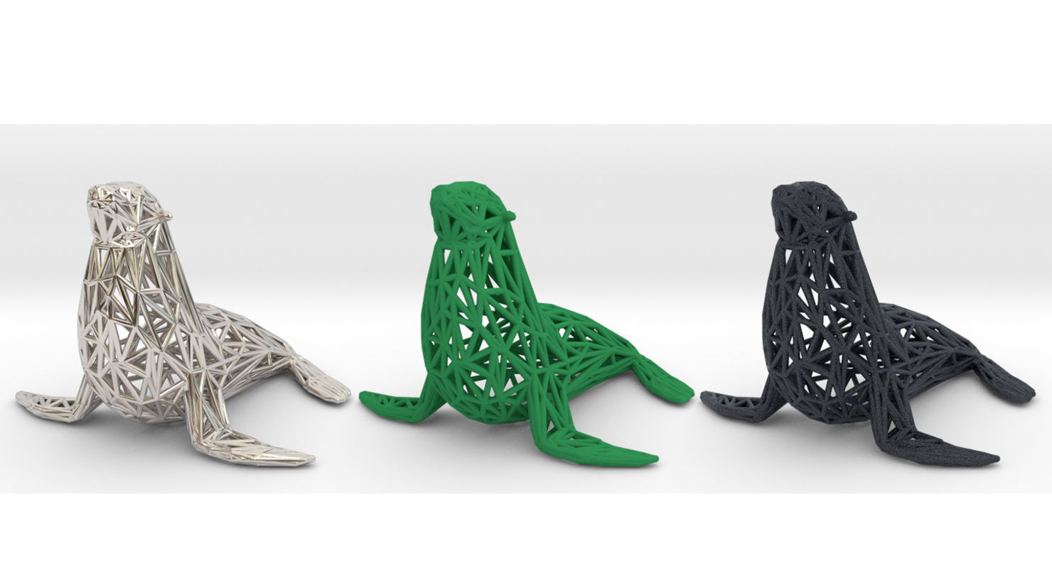 Sea Lion  3D print model_2