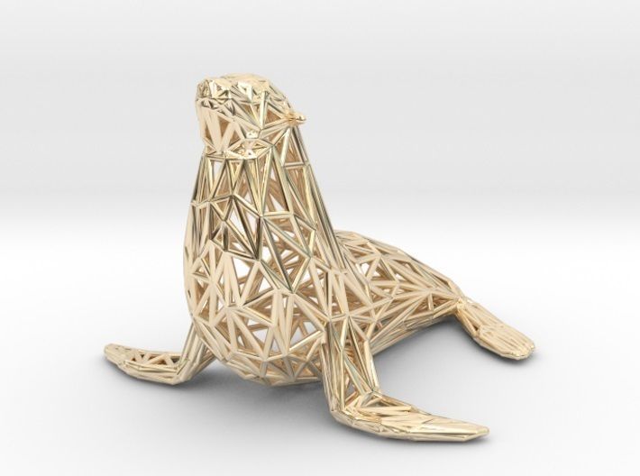 Sea Lion  3D print model_18