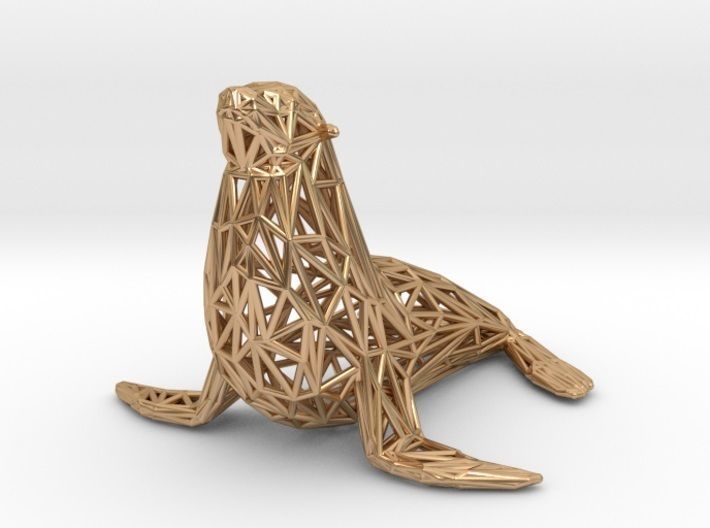Sea Lion  3D print model_27