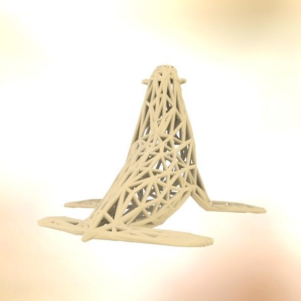 Sea Lion  3D print model_30