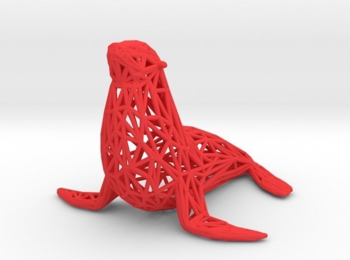 Sea Lion  3D print model_22