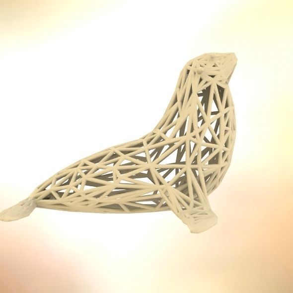 Sea Lion  3D print model_48