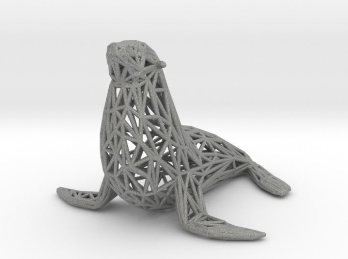 Sea Lion  3D print model_19