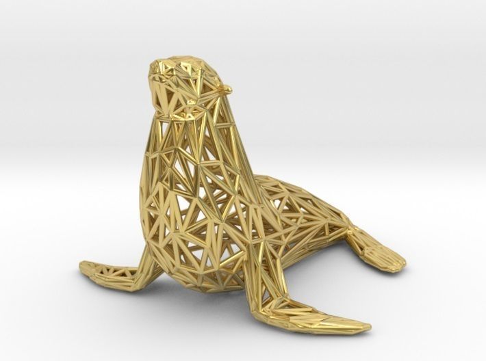 Sea Lion  3D print model_28