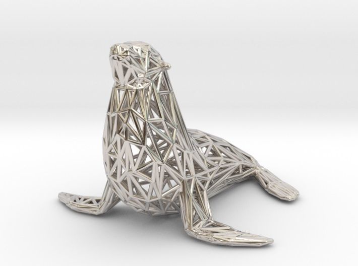 Sea Lion  3D print model_17