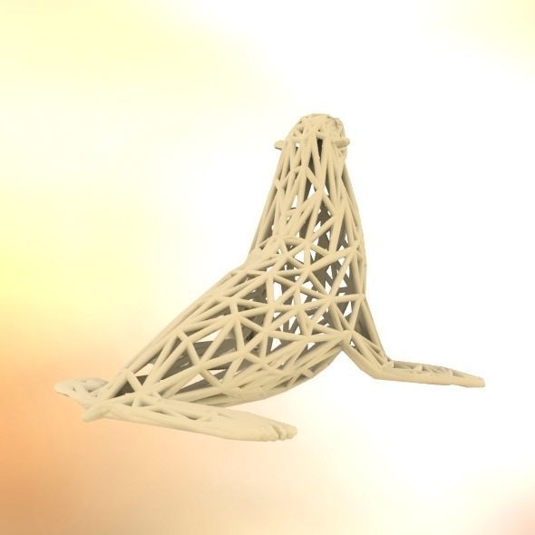 Sea Lion  3D print model_52