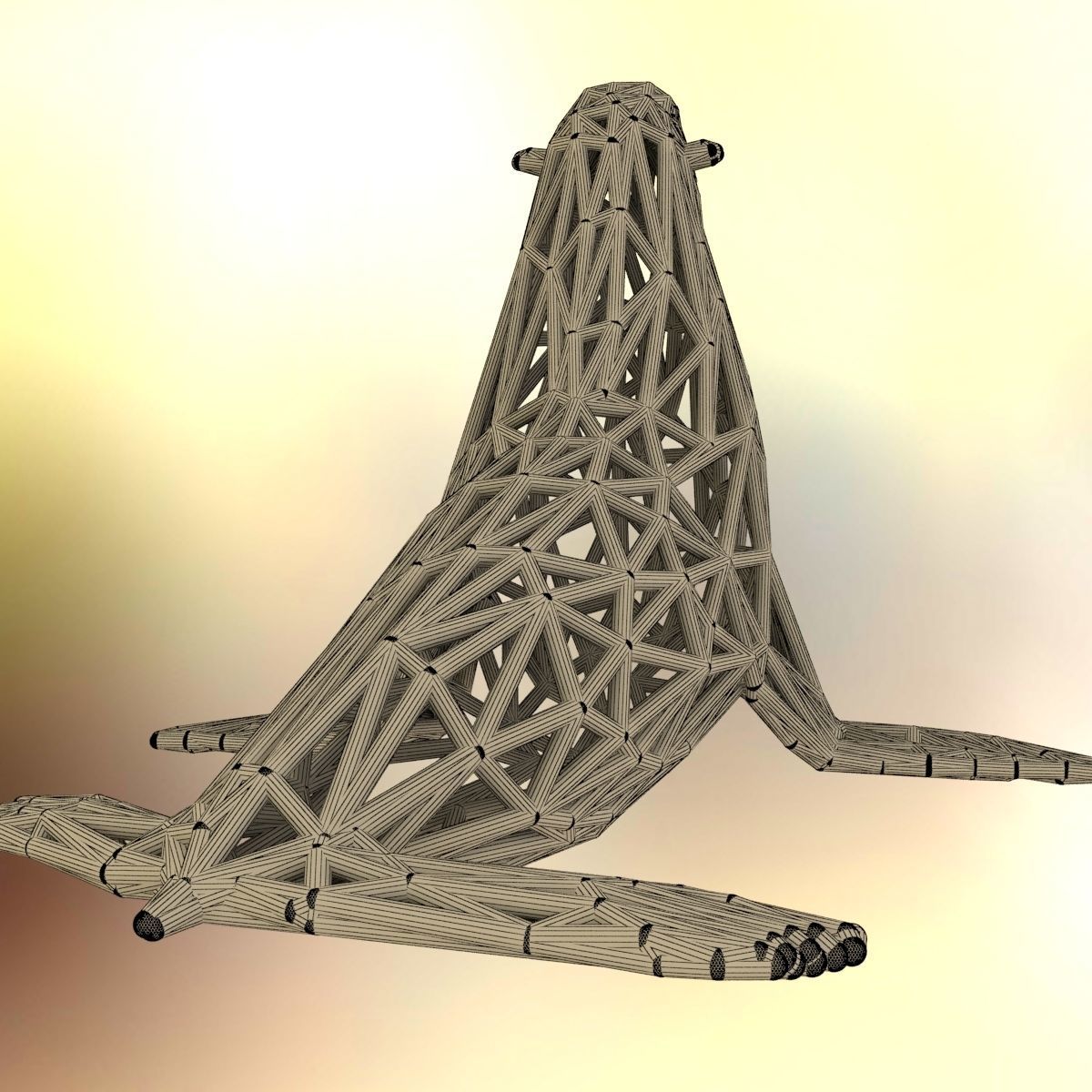 Sea Lion  3D print model_6