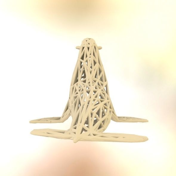 Sea Lion  3D print model_31