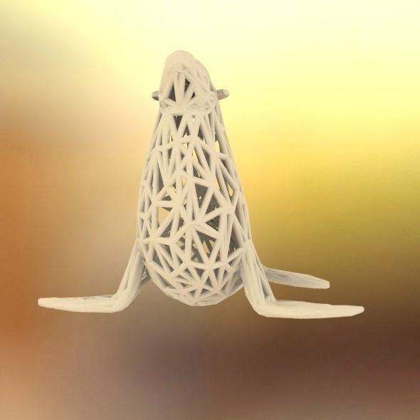 Sea Lion  3D print model_43