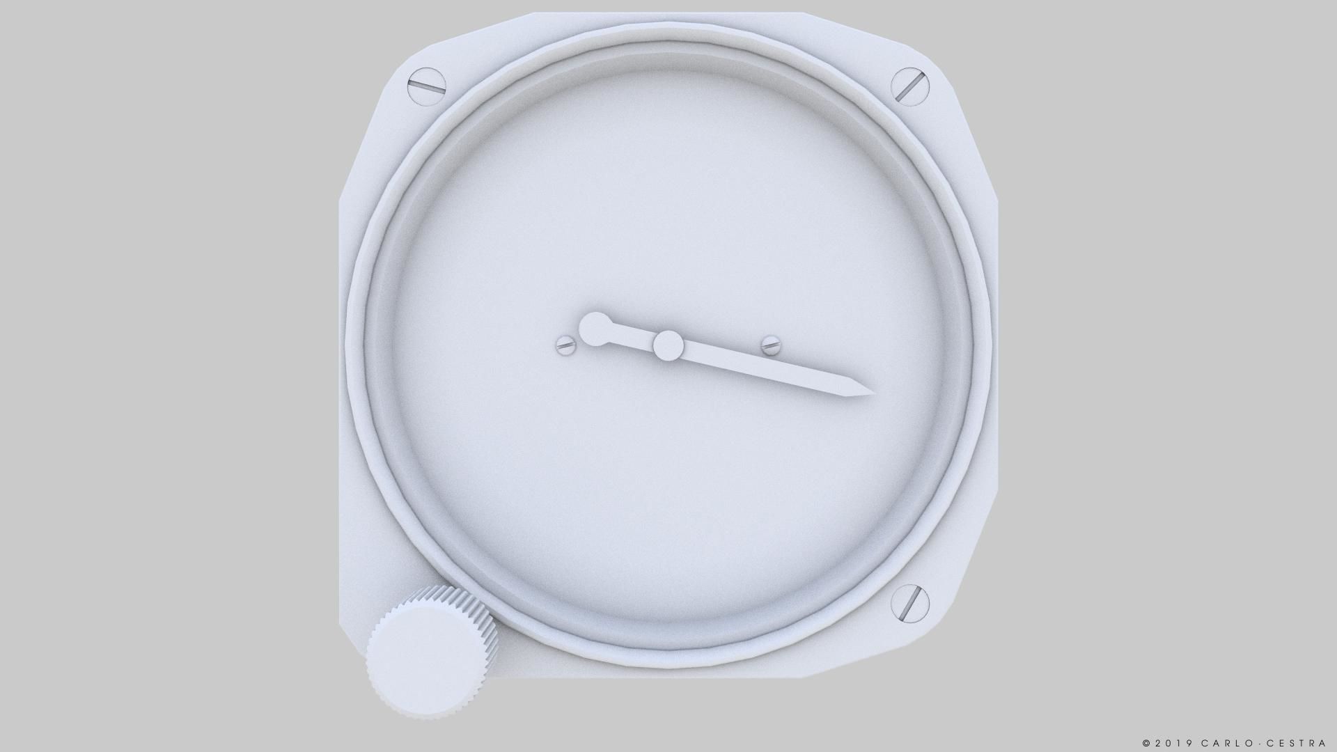 3D model US ACCELEROMETER GAUGE VR / AR / low-poly | CGTrader