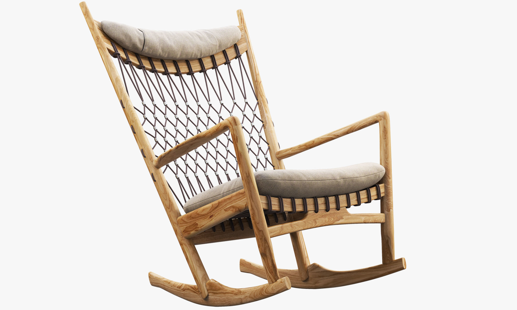 Chairs and ottomans set 38 items 3D model_54