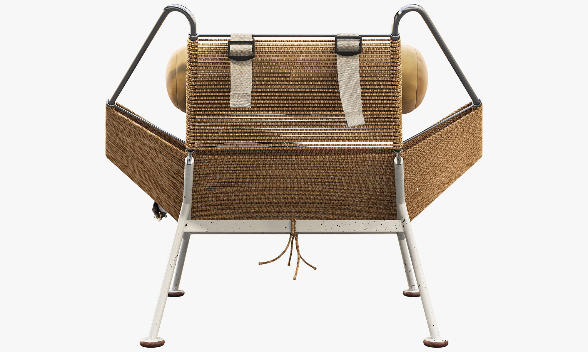 Chairs and ottomans set 38 items 3D model_43