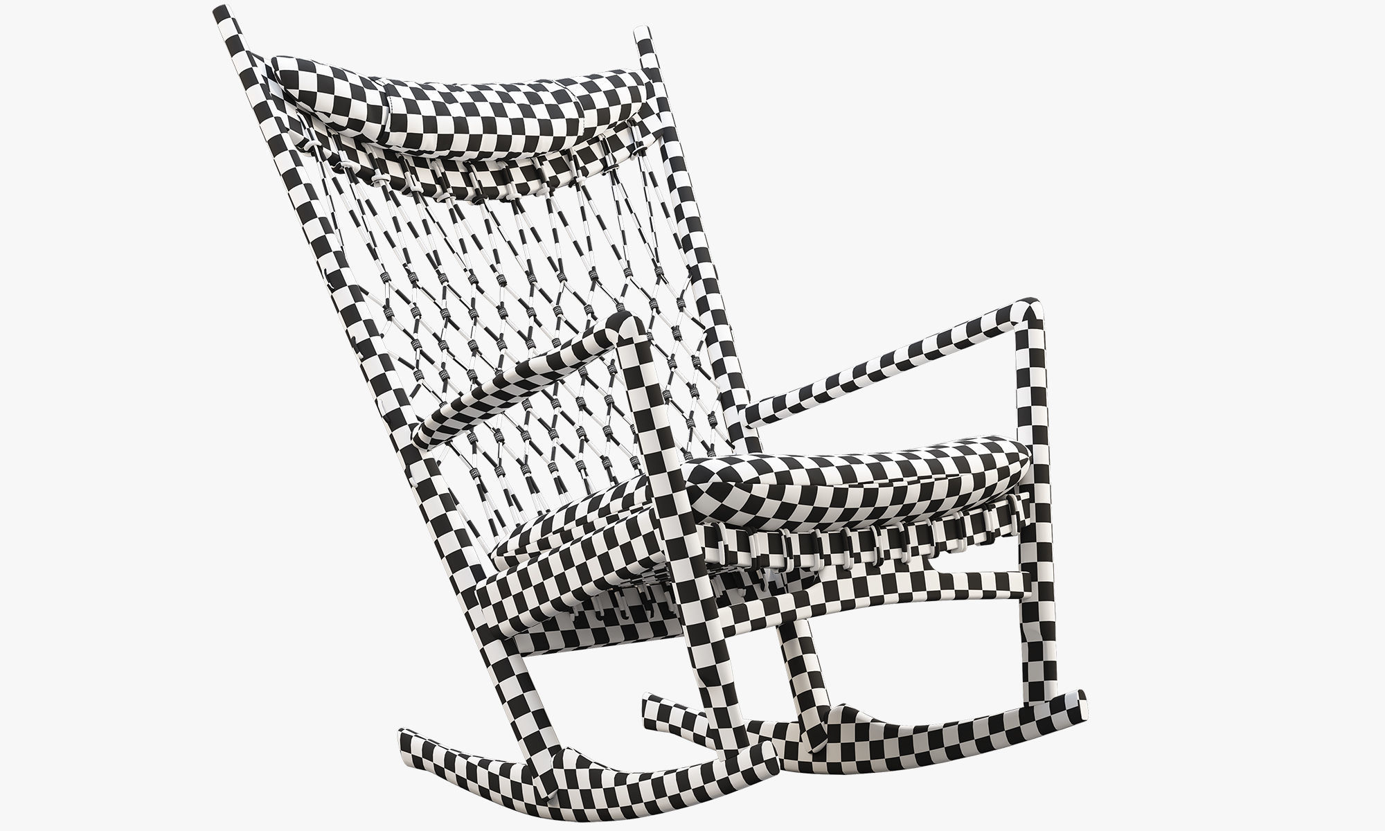 Chairs and ottomans set 38 items 3D model_59