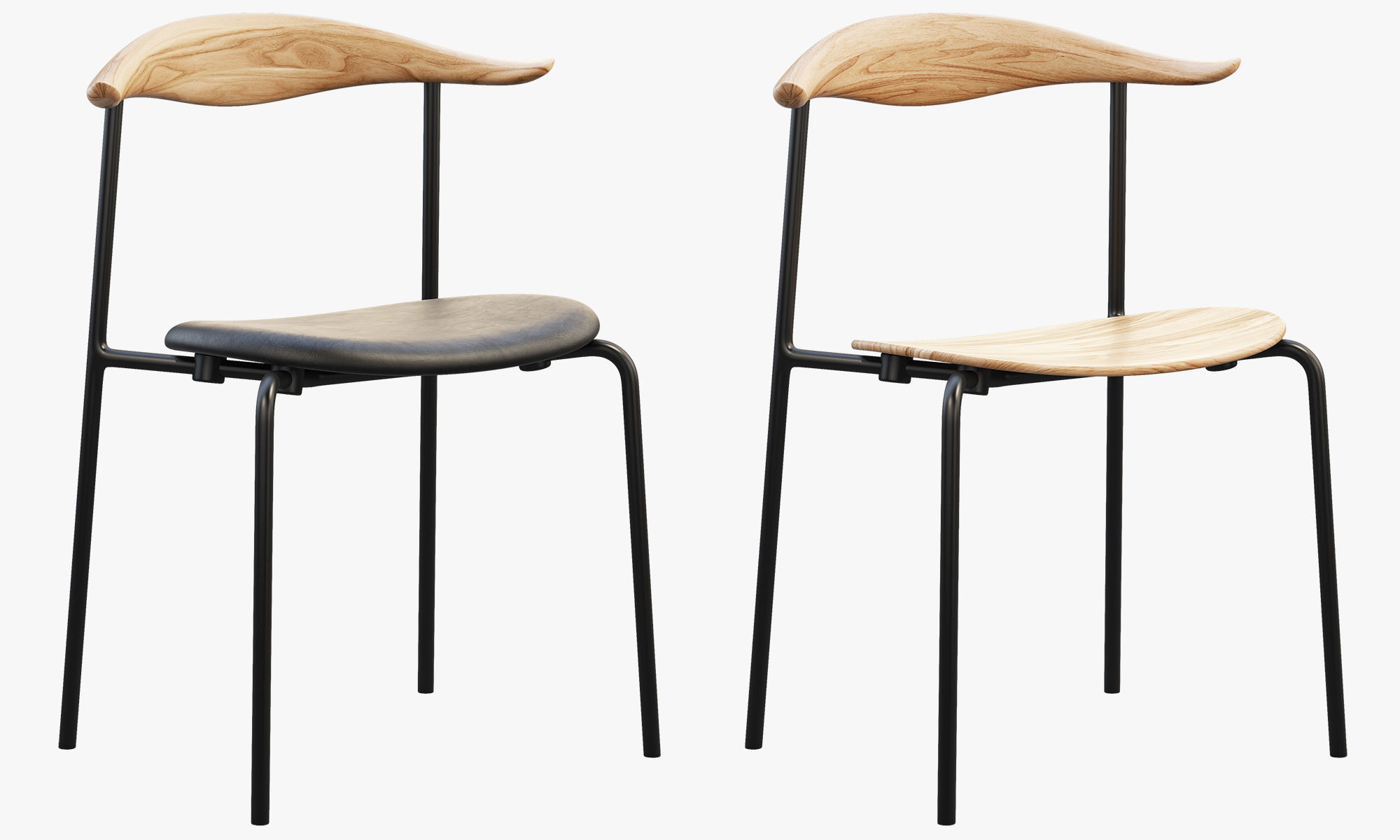 Chairs and ottomans set 38 items 3D model_108