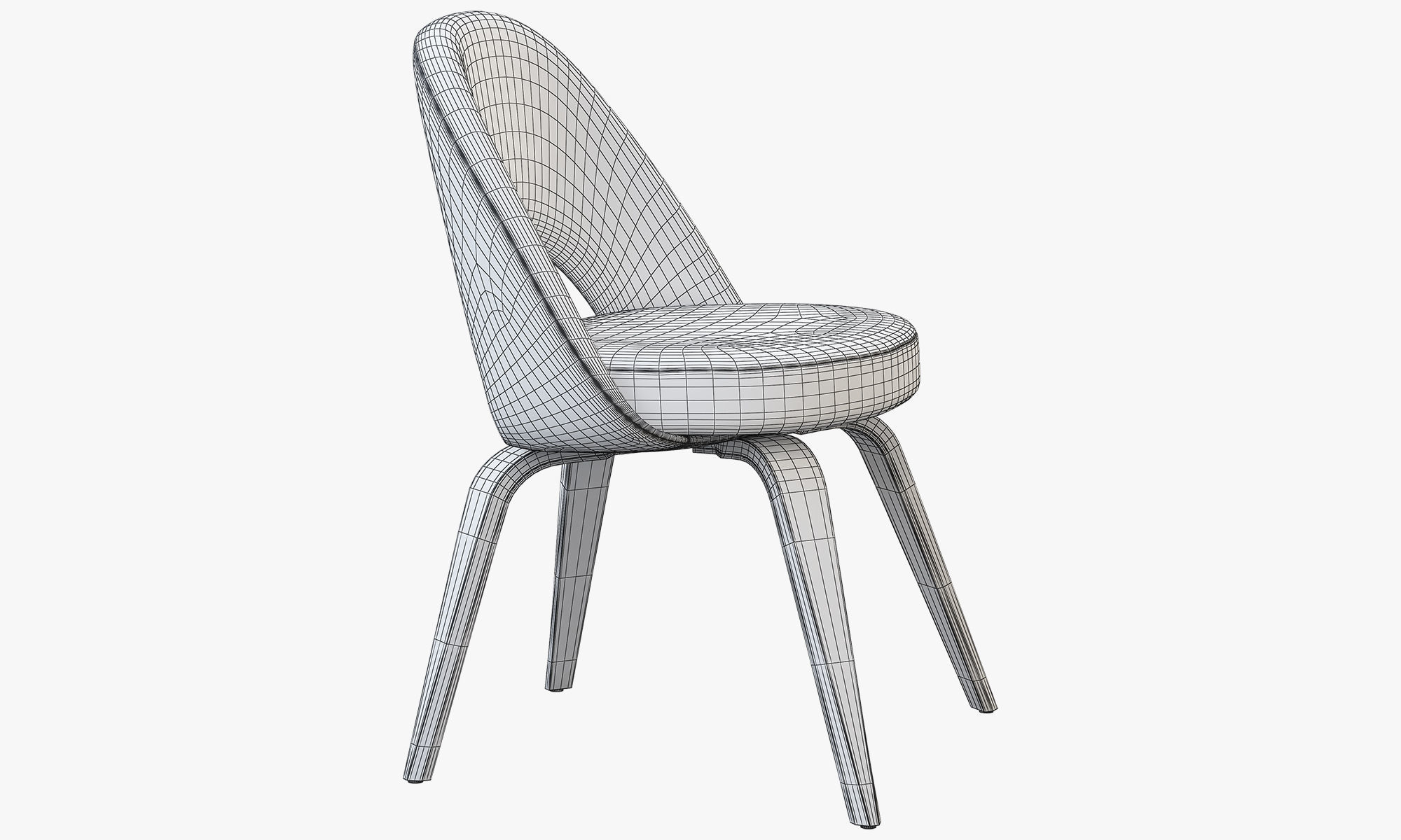 Chairs and ottomans set 38 items 3D model_102