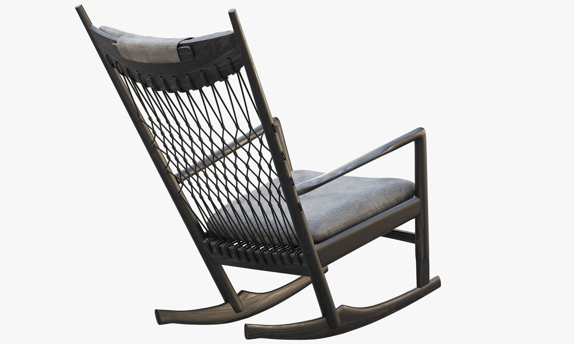 Chairs and ottomans set 38 items 3D model_57