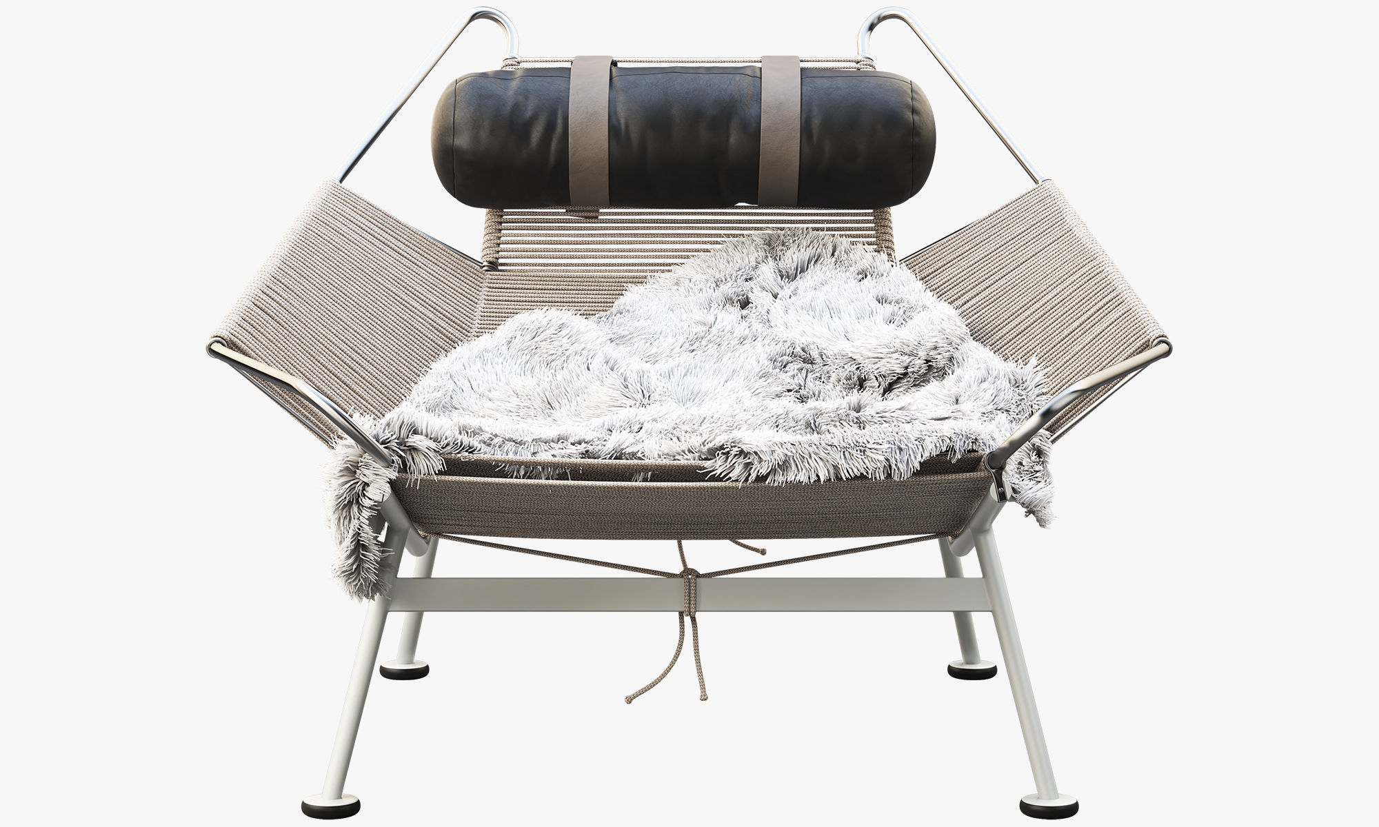 Chairs and ottomans set 38 items 3D model_44