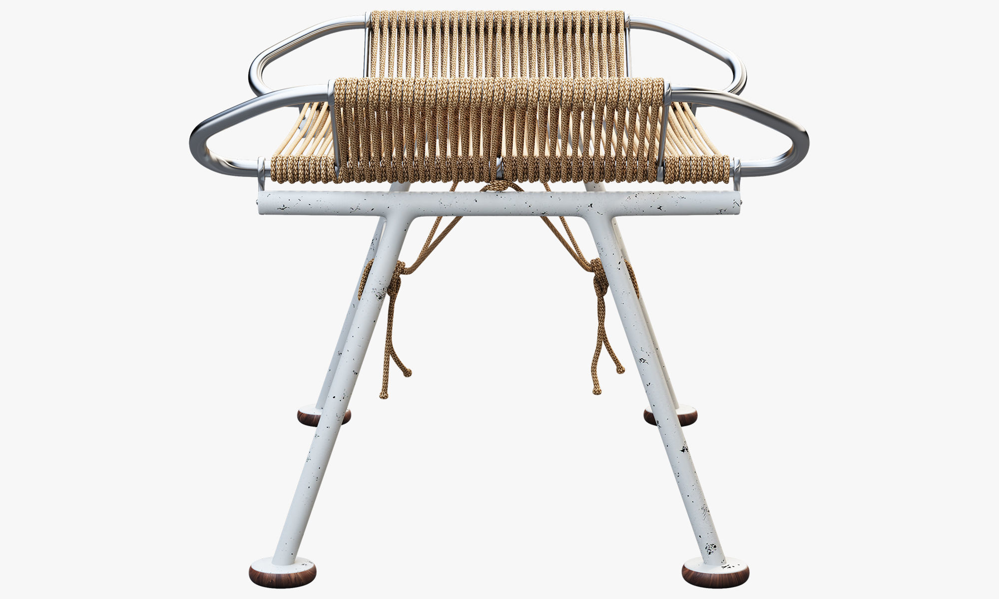 Chairs and ottomans set 38 items 3D model_49