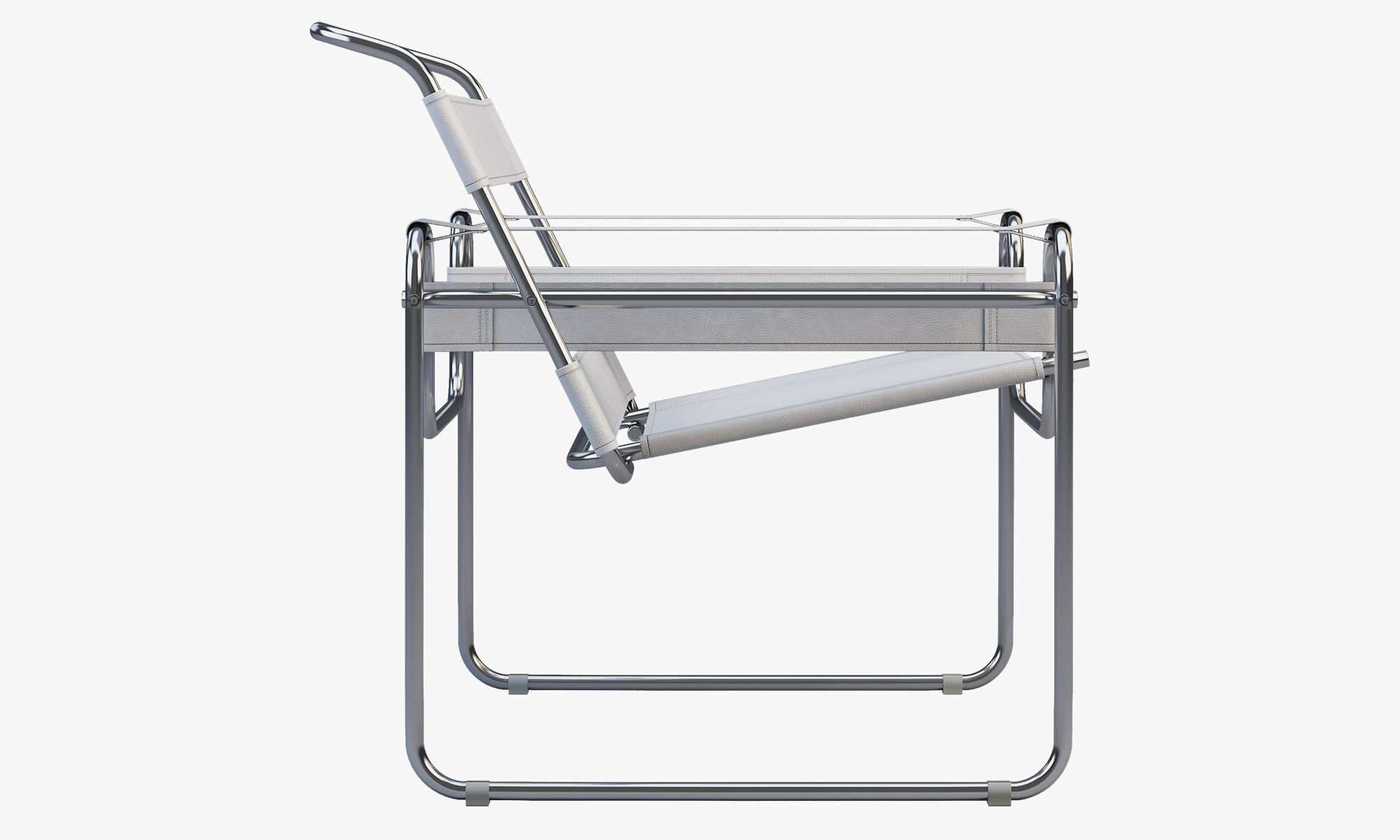 Chairs and ottomans set 38 items 3D model_70