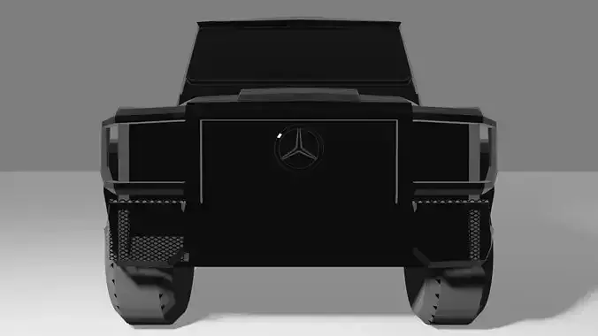 Mercedes Benz G63 in 8 formats including Blend OBJ stl and dea