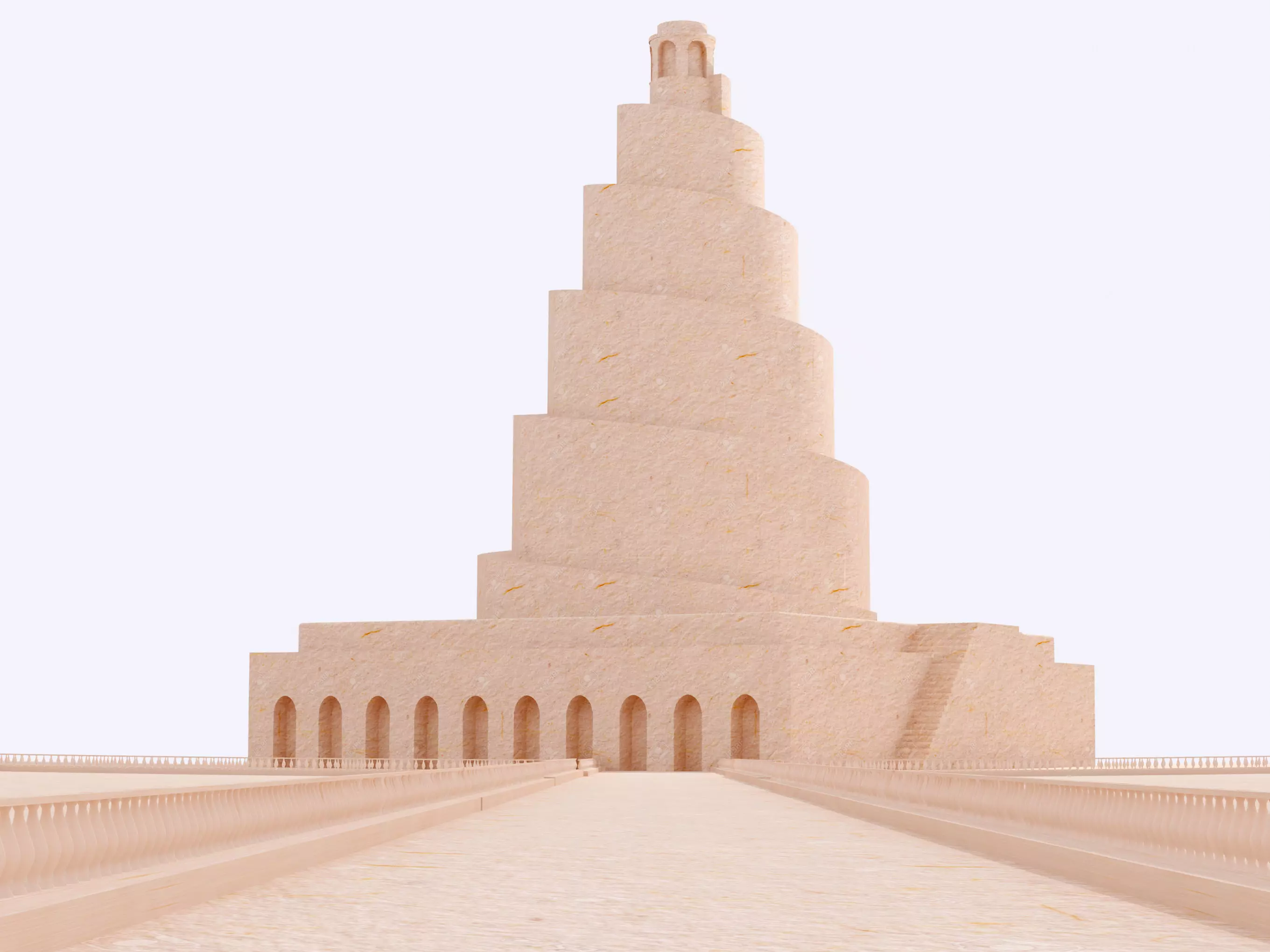 malwiea samara iraq 3D model
