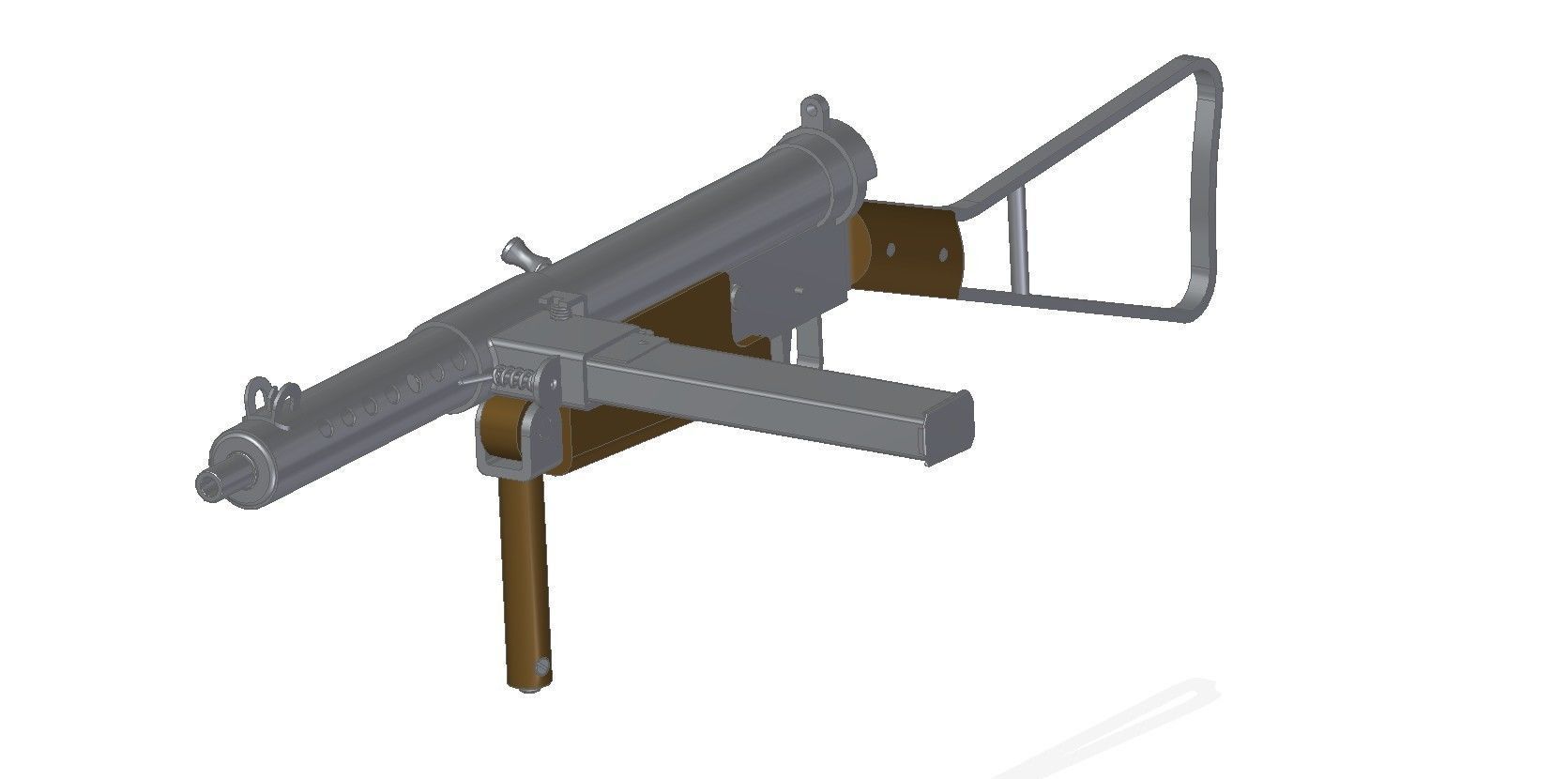 STEN MkI 3D model_6