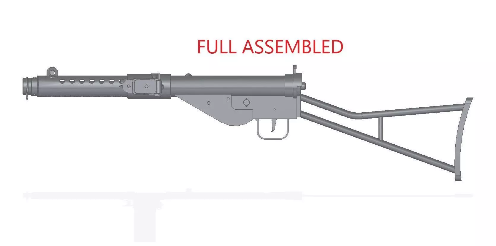 STEN MkI Star 3D model_0
