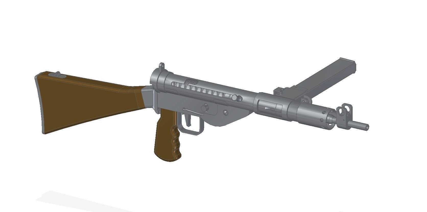 STEN MkV 3D model_7