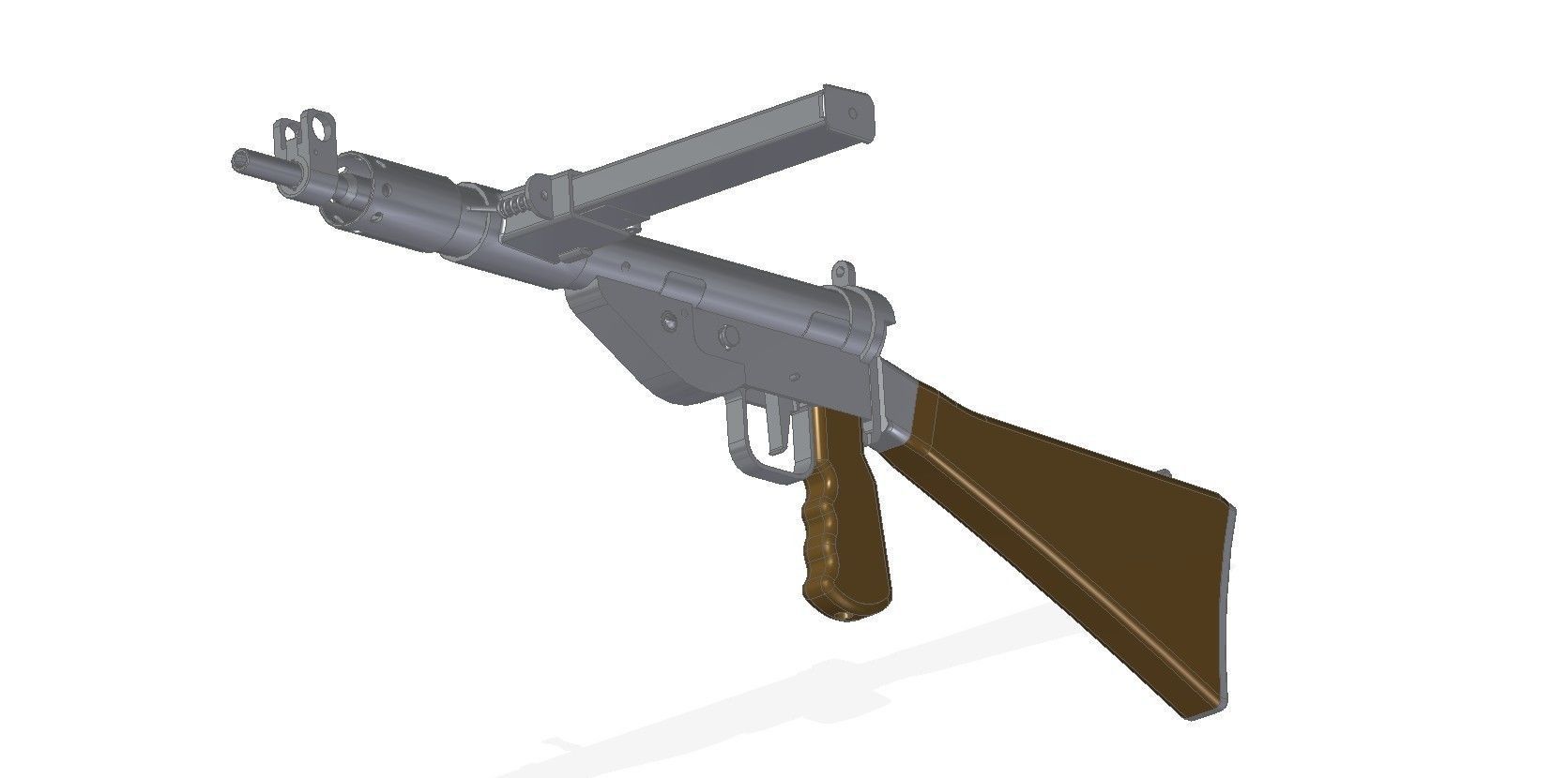 STEN MkV 3D model_9