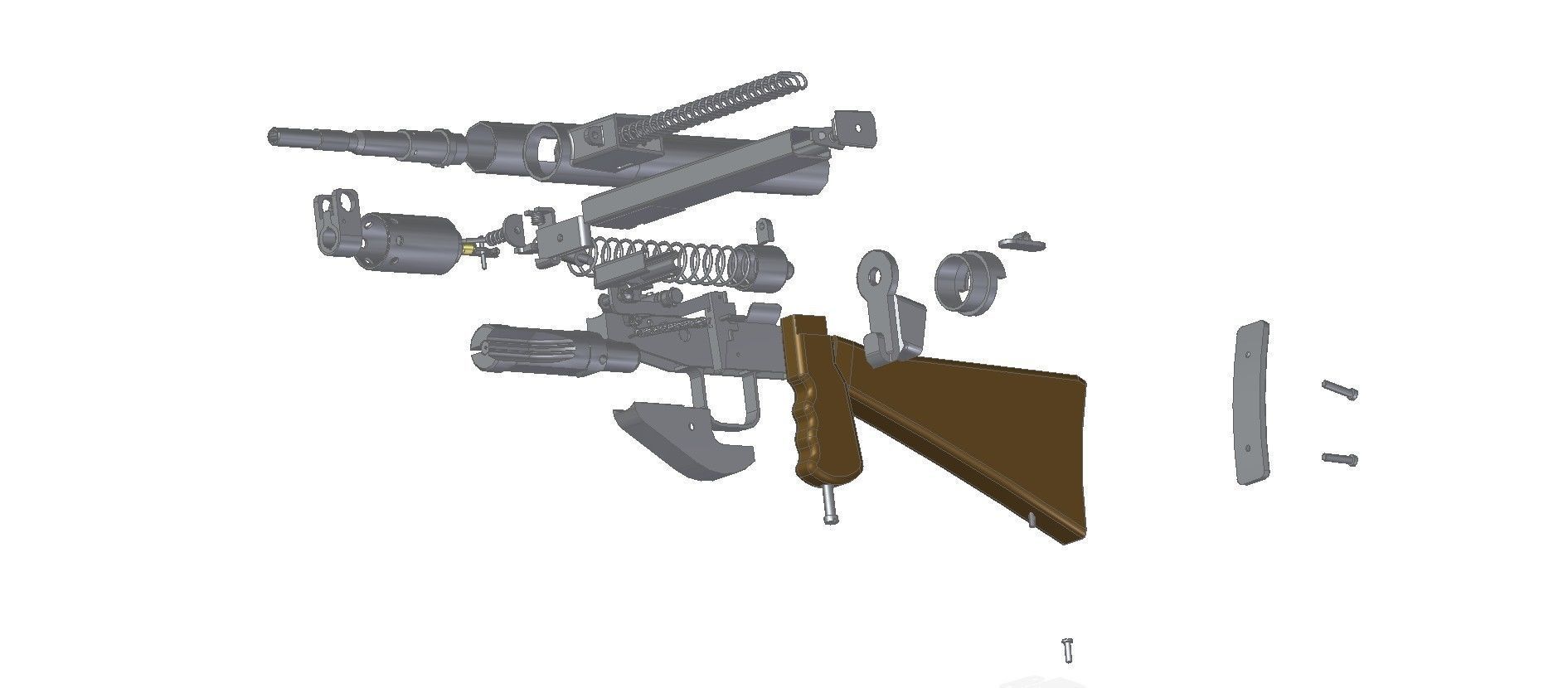 STEN MkV 3D model_3