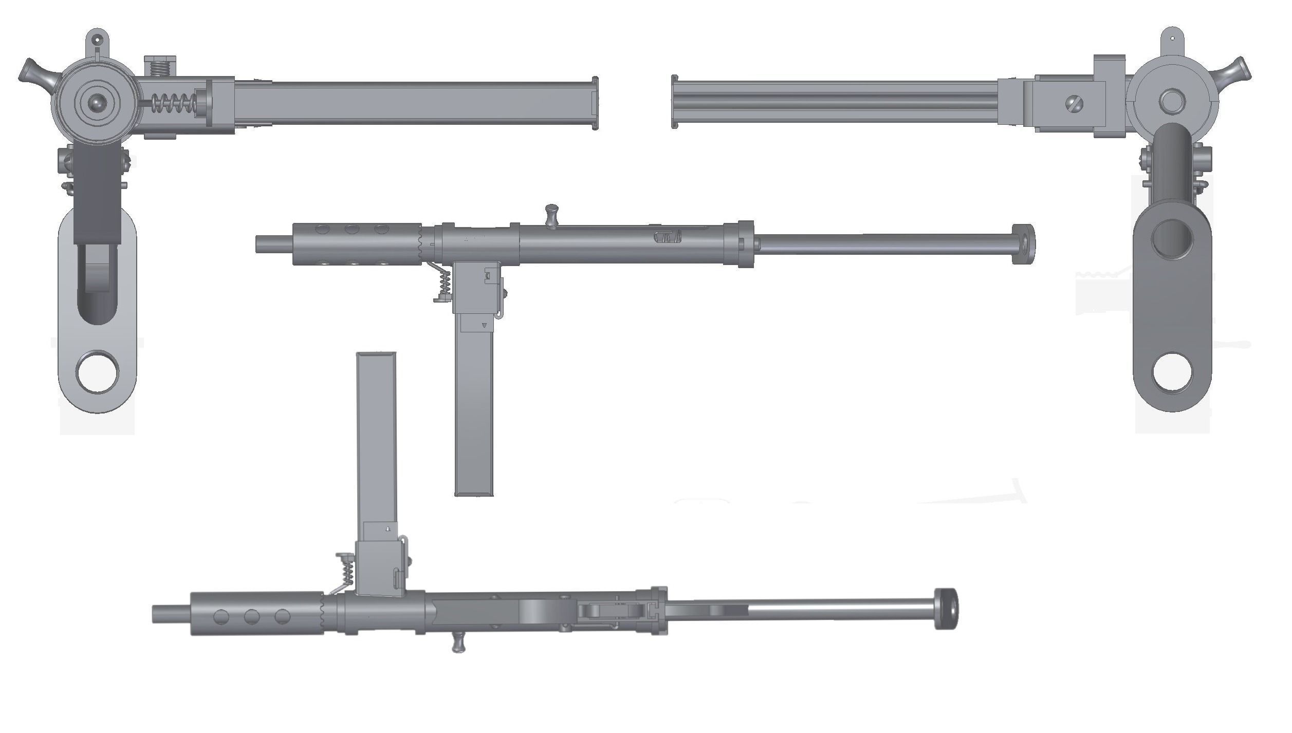 STEN MkII 3D model_12
