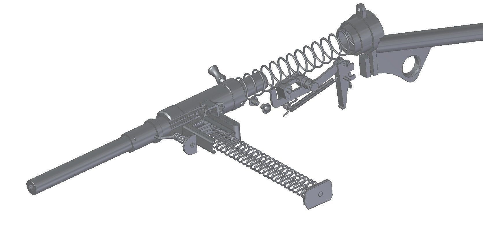 STEN MkII 3D model_9