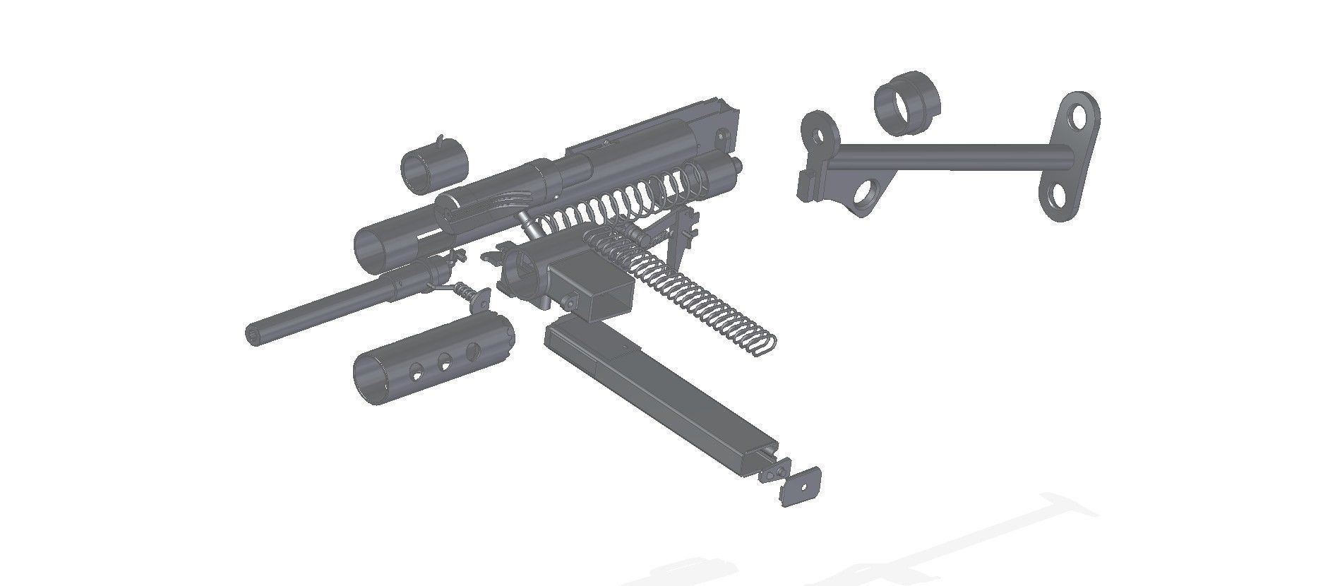 STEN MkII 3D model_3